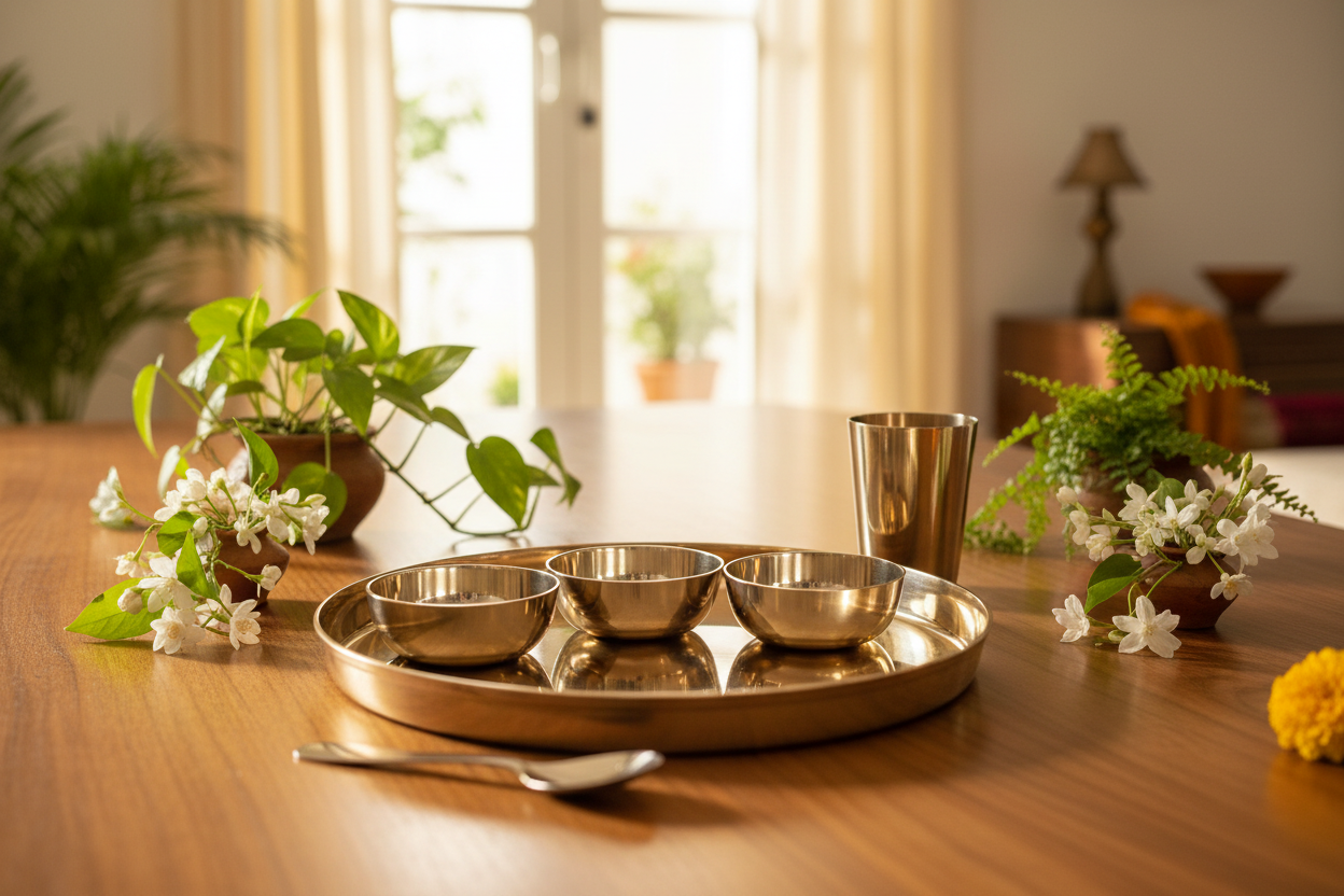 Kansya Bhojan Set