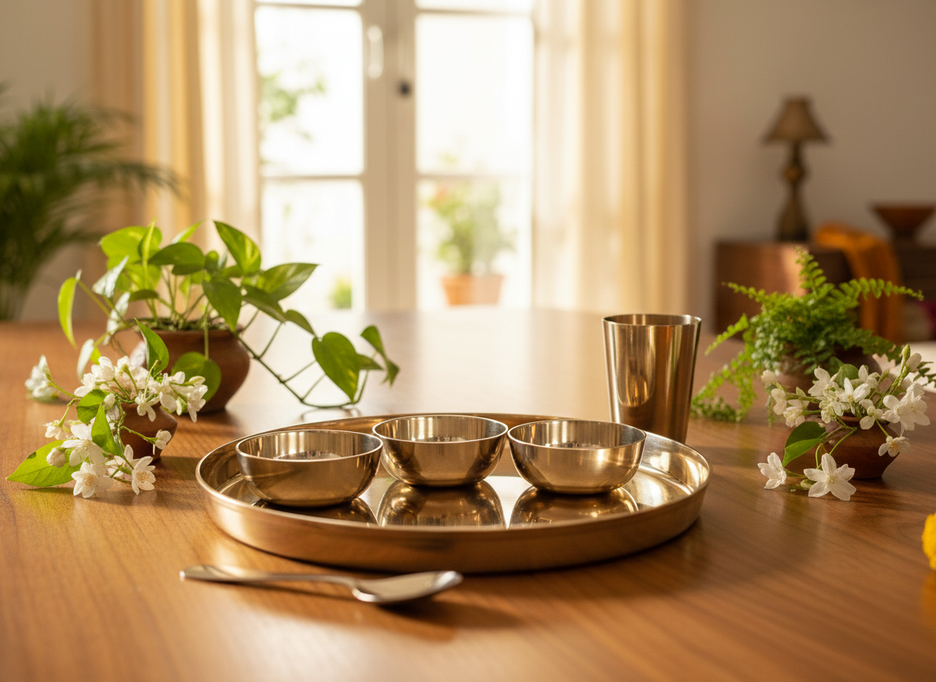 Kansya Bhojan Set