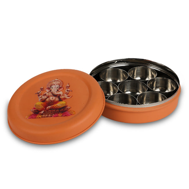Stainless Steel Pooja Box Ganraj