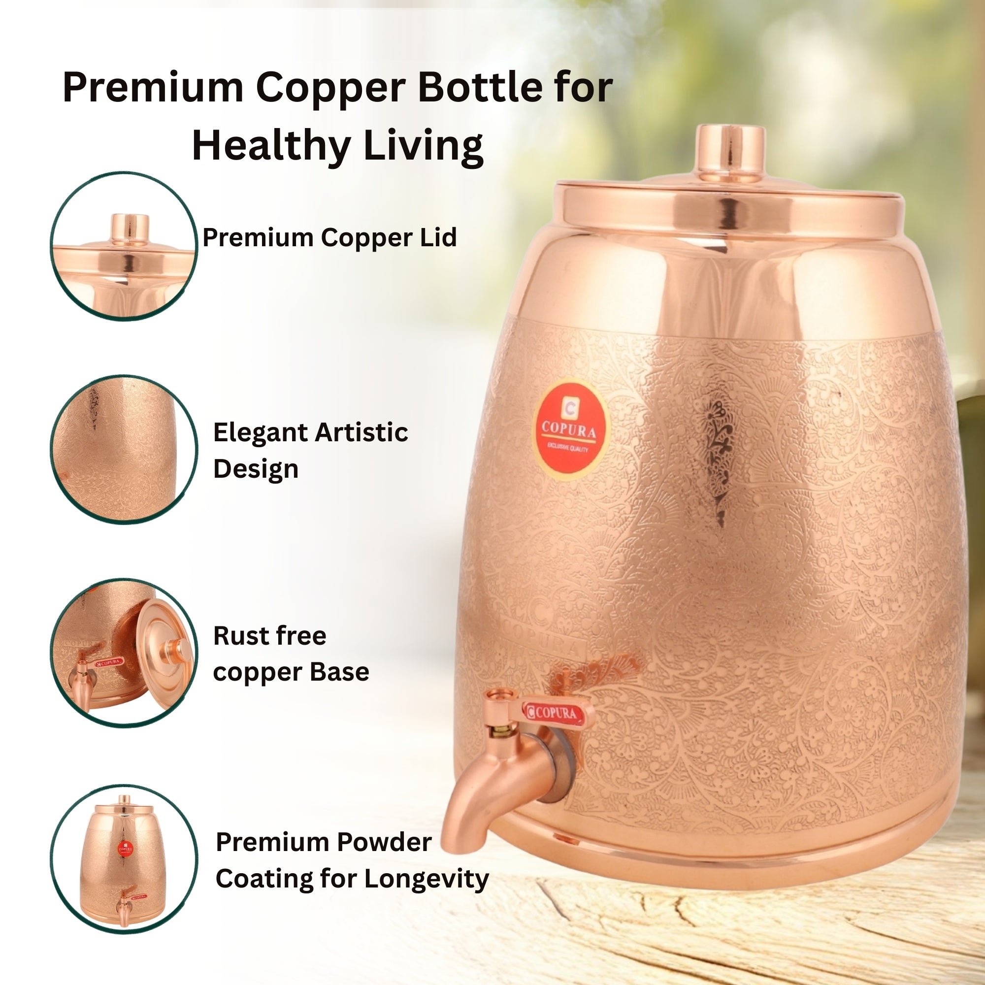 Jaldhara Copper Matka