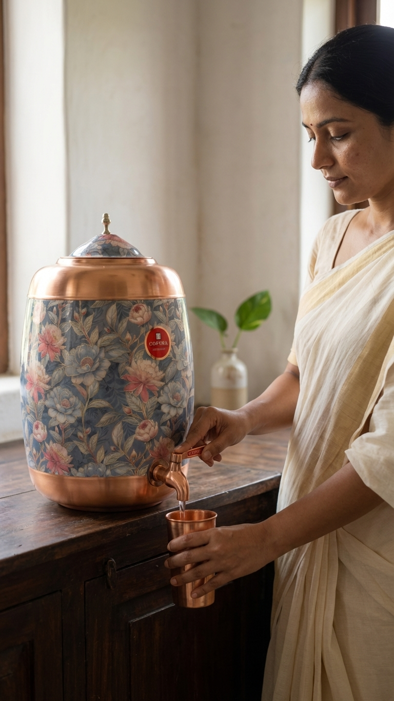 Kohinoor Copper Matka
