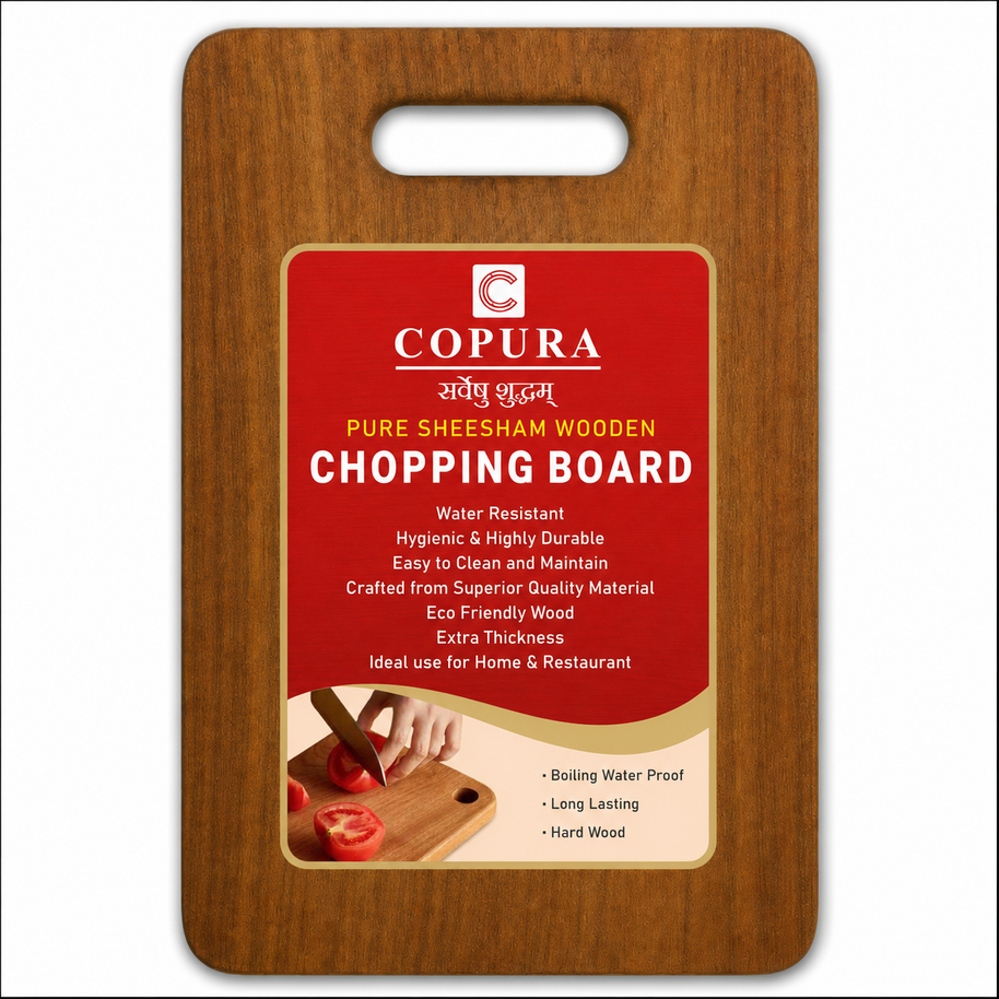 PURE SHEESHAM WOODEN CHOPPING BOARD
