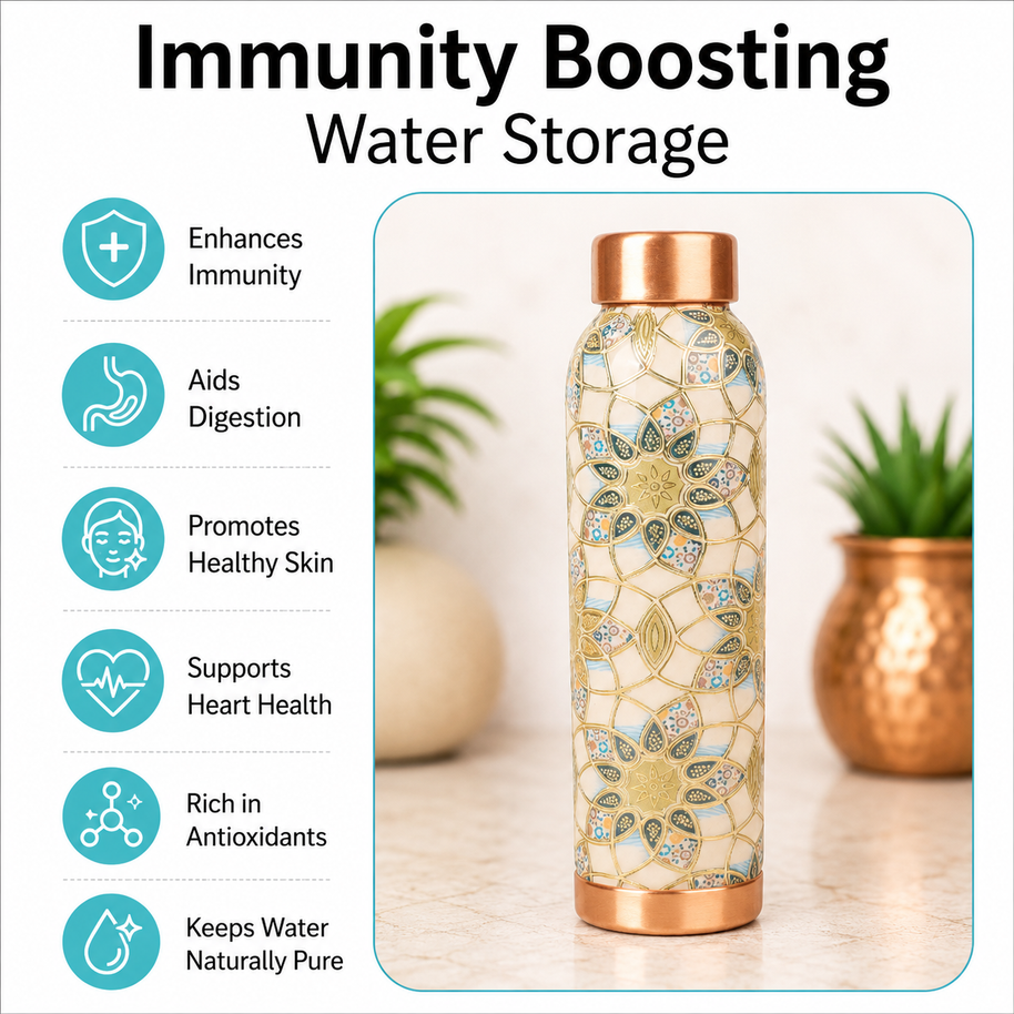 Rudra Copper Bottle