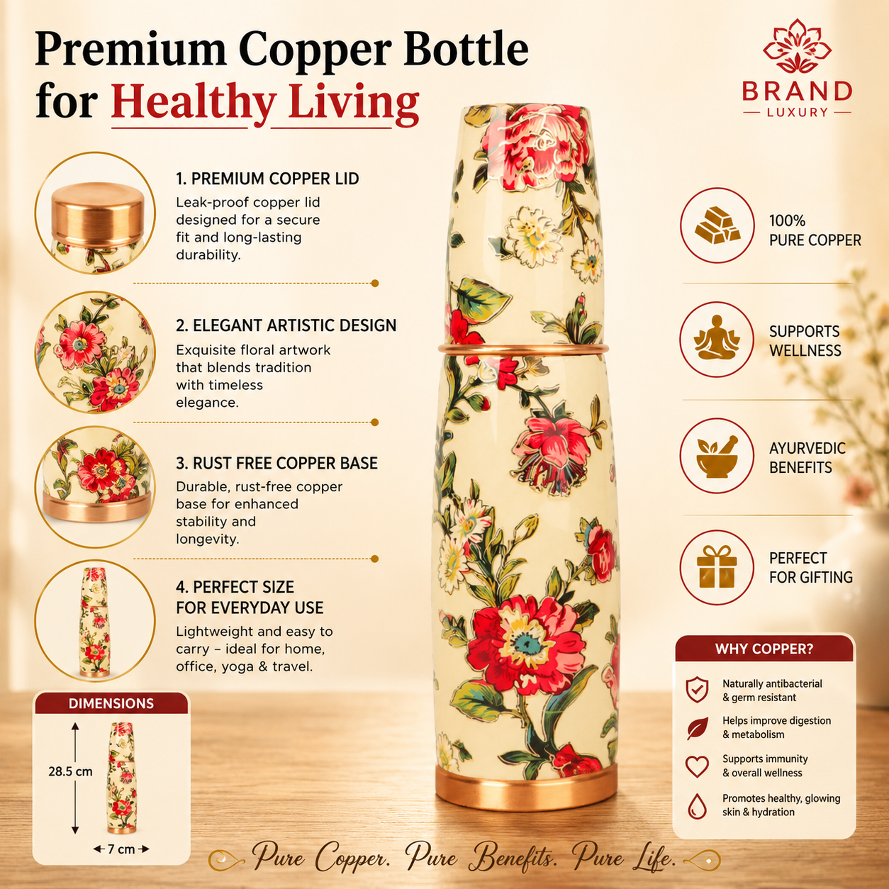 Neer Copper Bottle