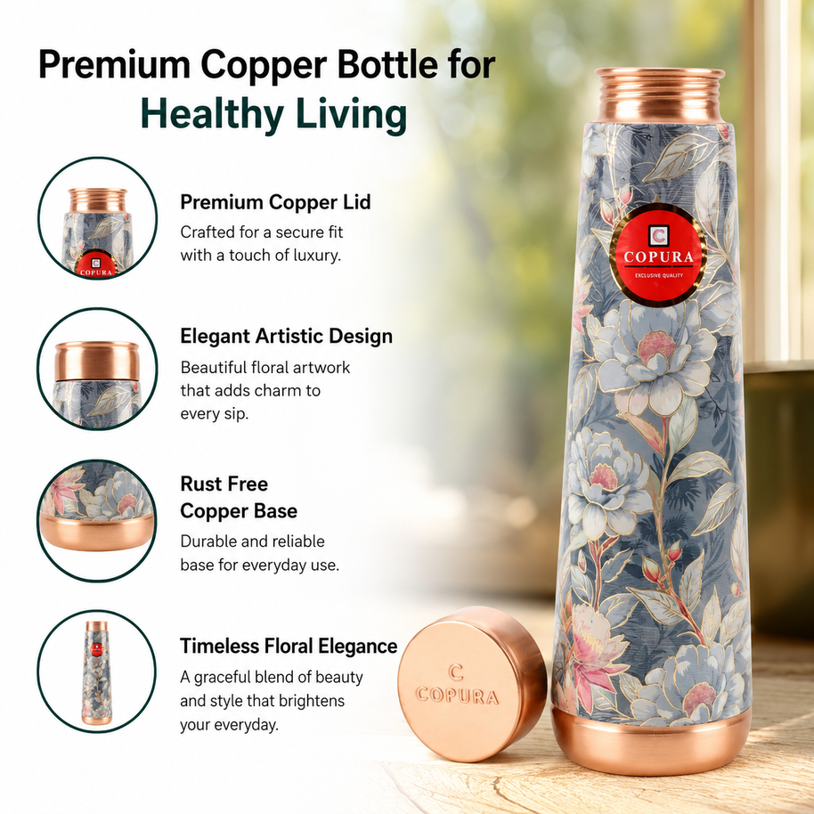 Ayush Copper Bottle
