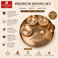 Satvik Kansya Bhojan Set Matt