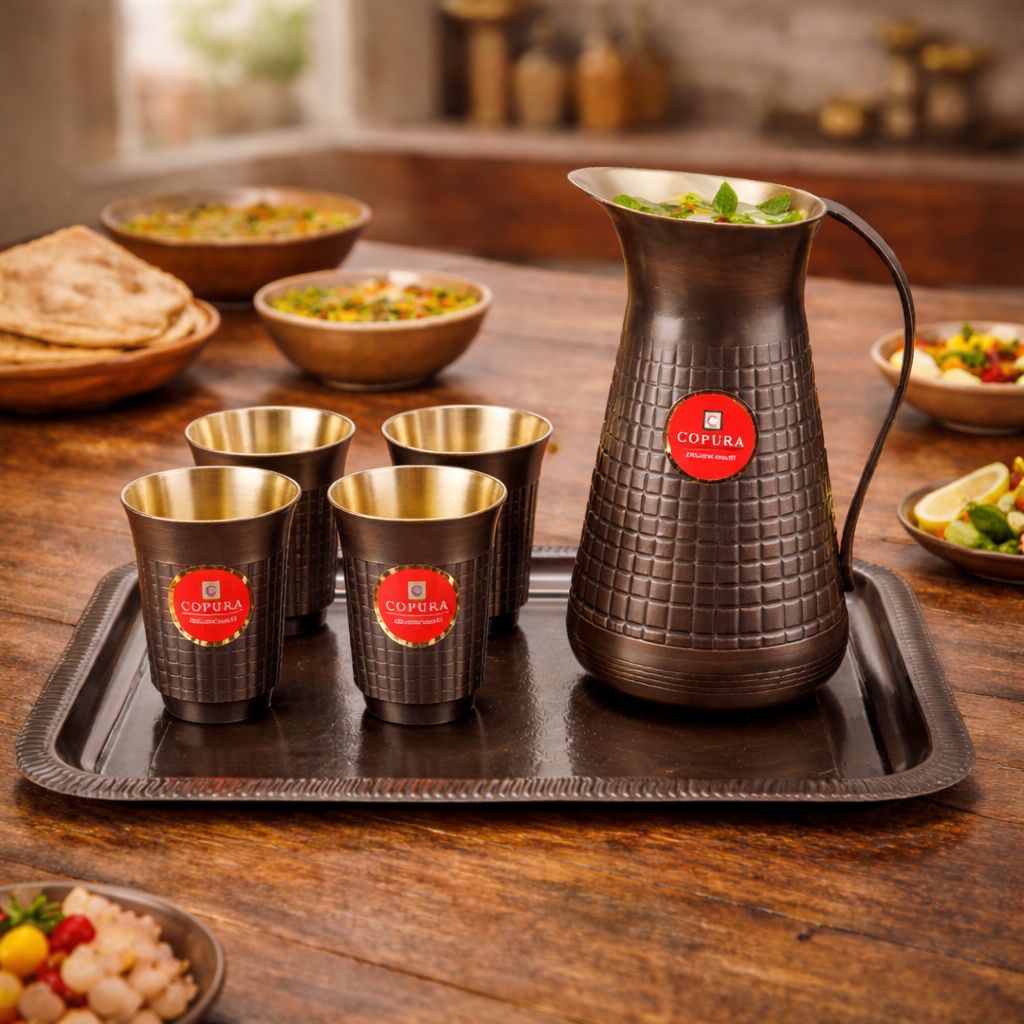 ANTIQUE BASE JUICE SET