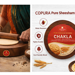 PURE SHEESHAM WOODEN CHAKLA