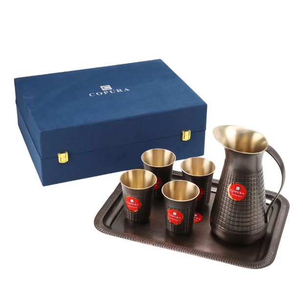 ANTIQUE BASE JUICE SET