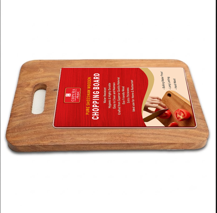 PURE SHEESHAM WOODEN CHOPPING BOARD