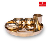 Shiny Kansya Bhojan Set