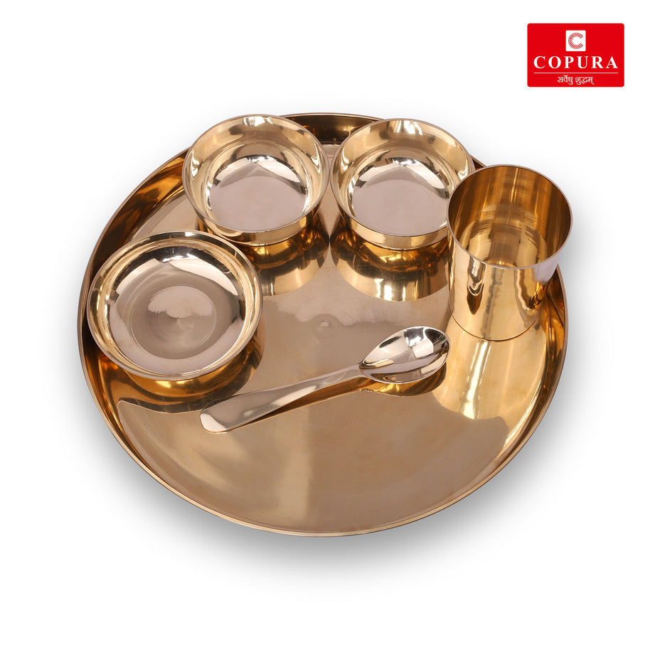 Shiny Kansya Bhojan Set