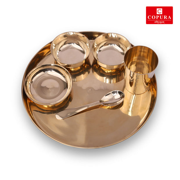 Shiny Kansya Bhojan Set