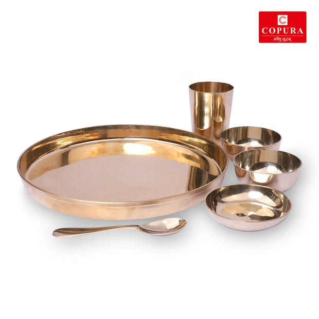 Shiny Kansya Bhojan Set