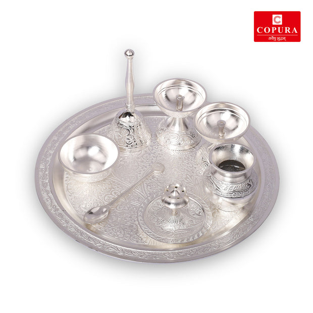 Silver Pooja Box