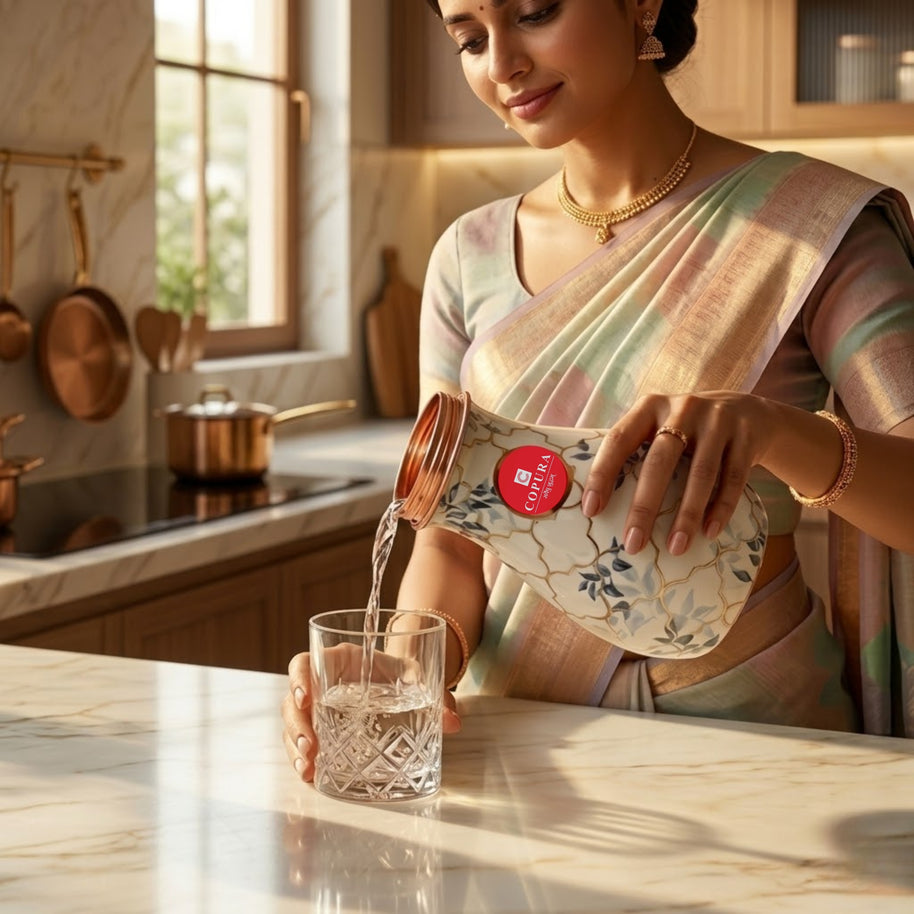 Pavitra Copper Pot
