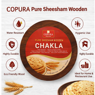 PURE SHEESHAM WOODEN CHAKLA