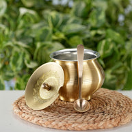 Shine Carving Ghee Pot