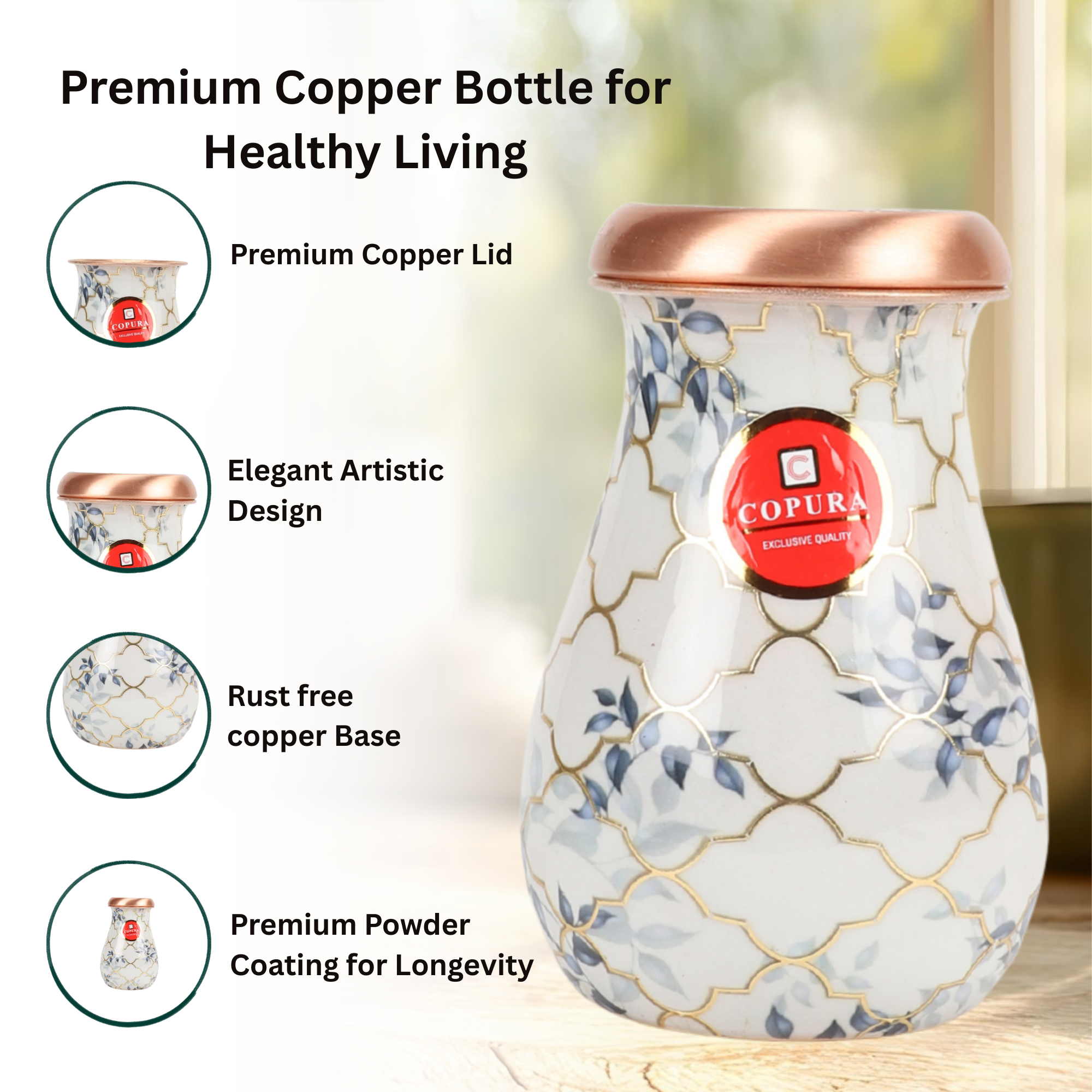Pavitra Copper Pot