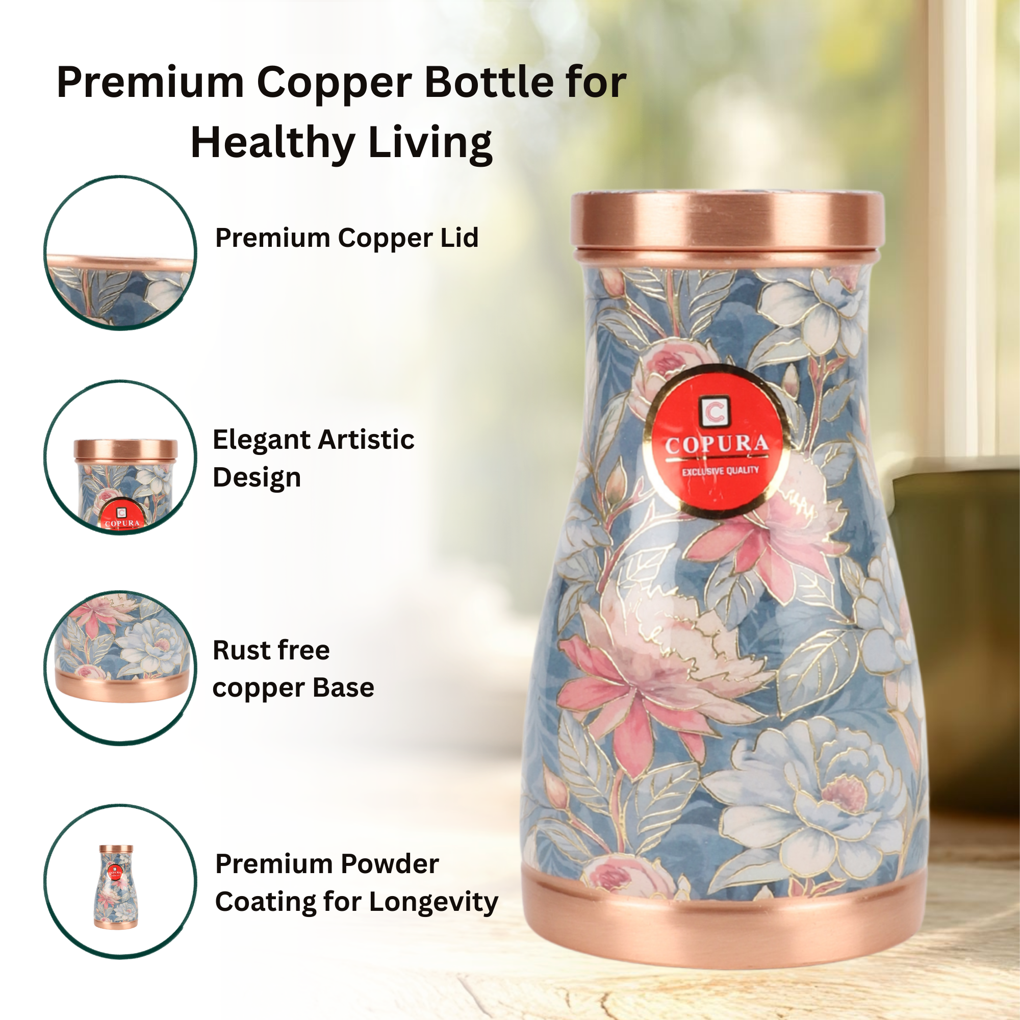 Drop Copper Pot