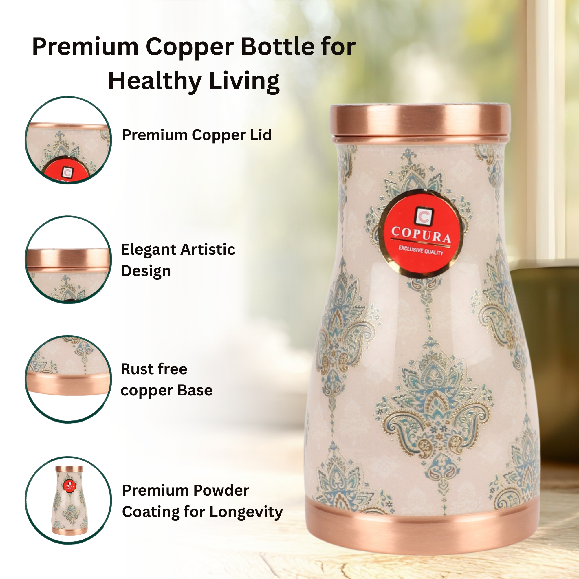 Drop Copper Pot