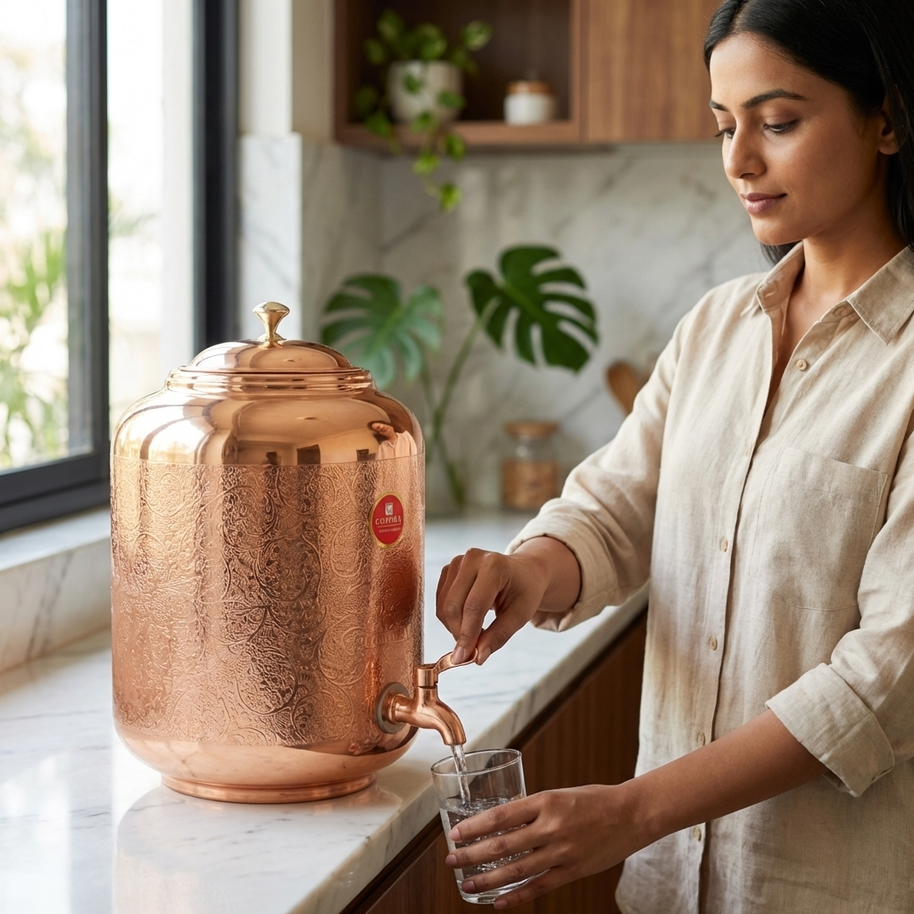 SAGAR HAMMER COPPER MATKA