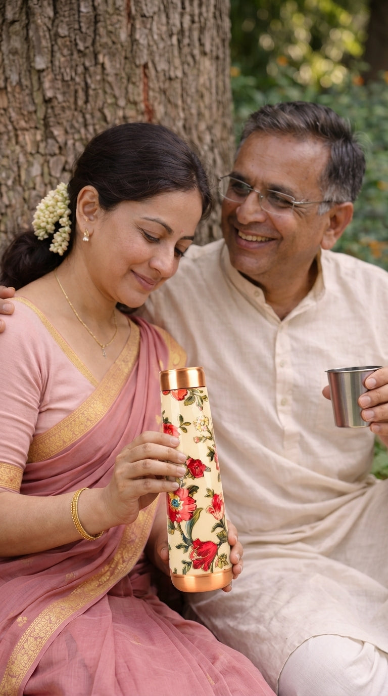 Ayush Copper Bottle