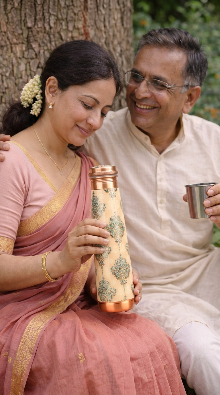 Ayush Copper Bottle