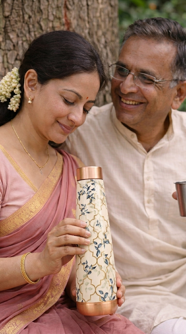 Ayush Copper Bottle