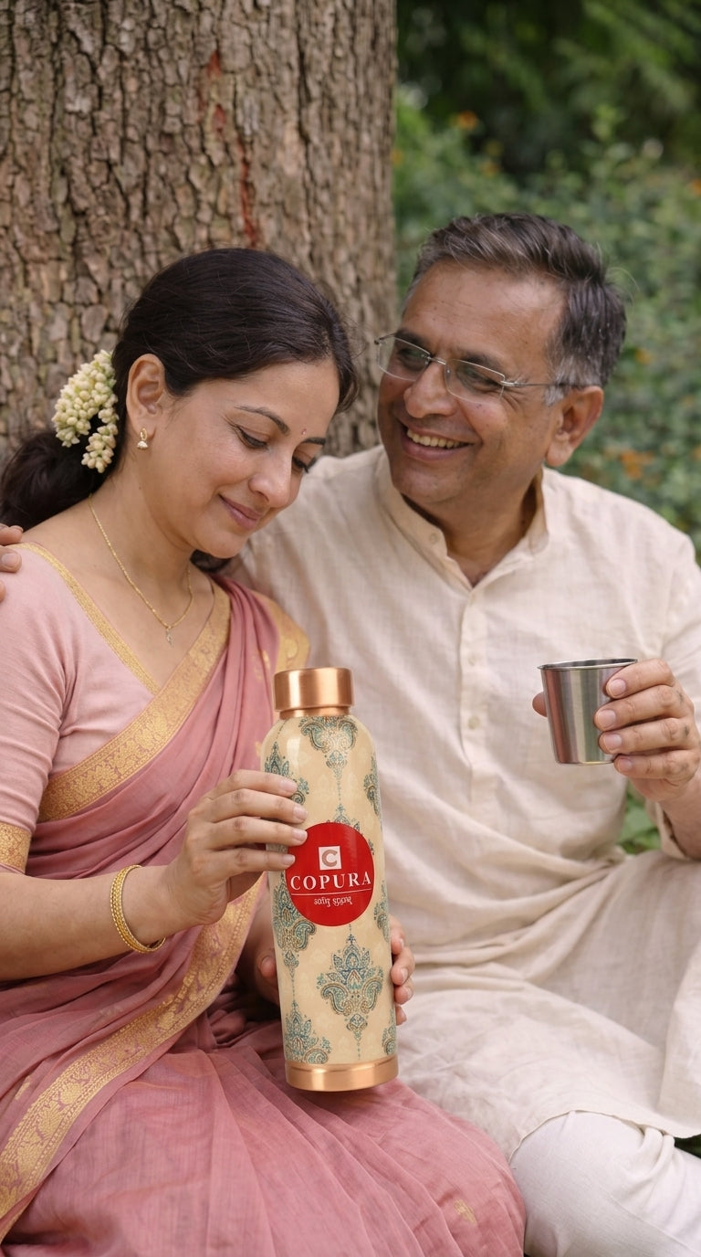 Rudra Copper Bottle