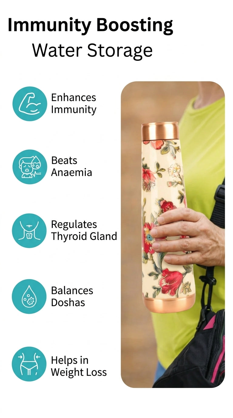Ayush Copper Bottle